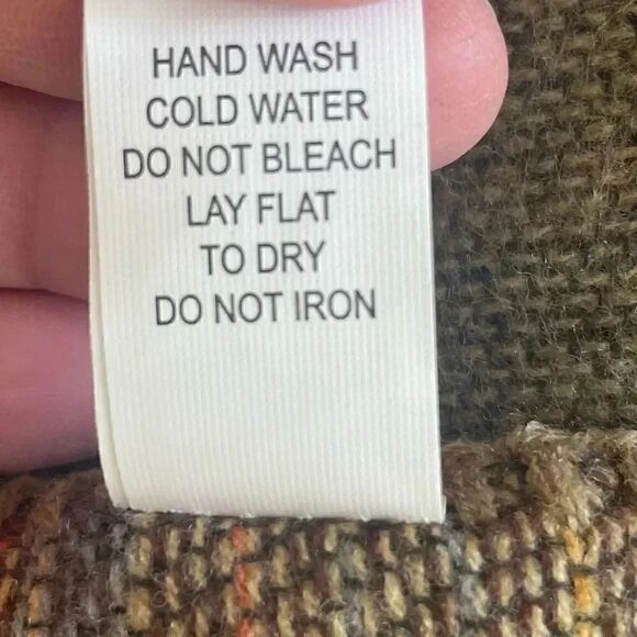 NWOT Kollie Moore Women's Color Block Shawl Long Sweater Coat Scarf One Size - Picture 8 of 9